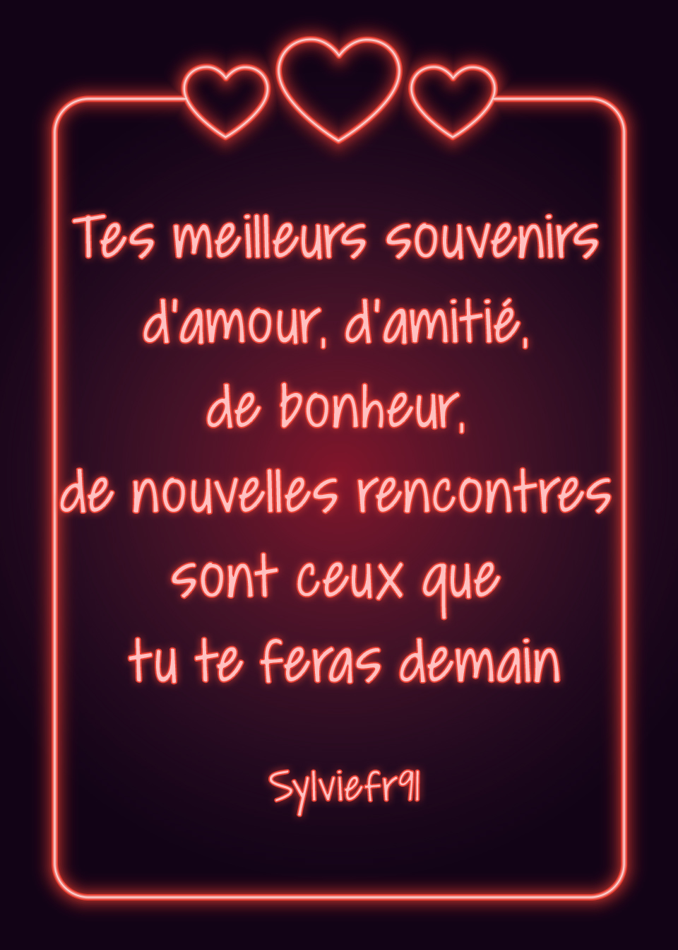 Message st valentin