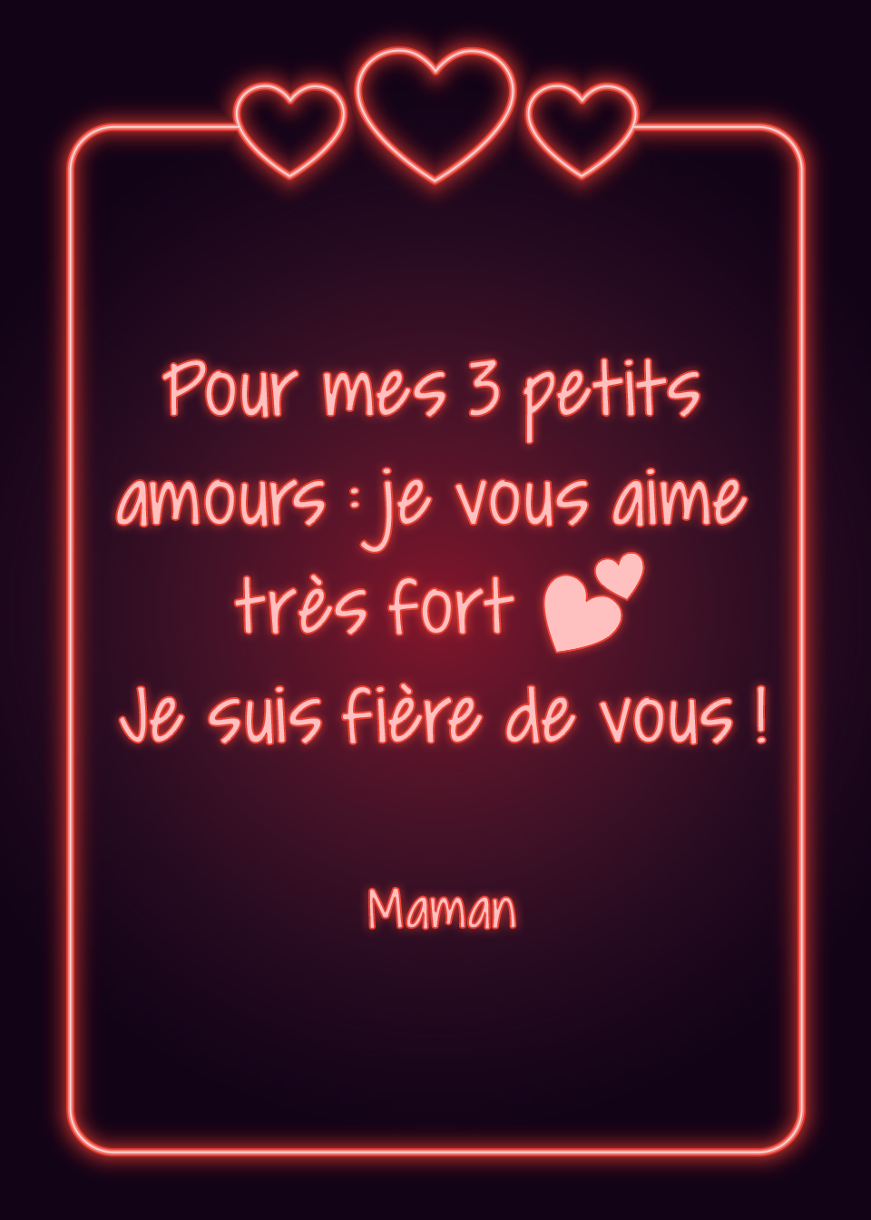 Message st valentin