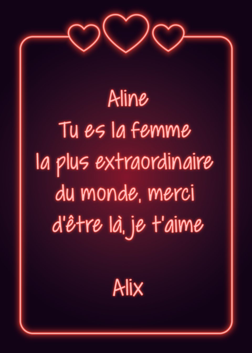 Message st valentin