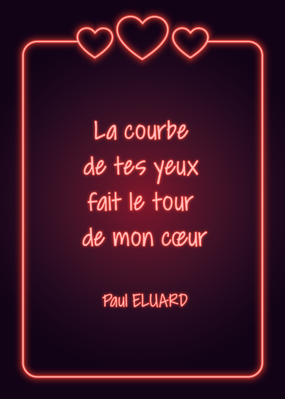 Message st valentin