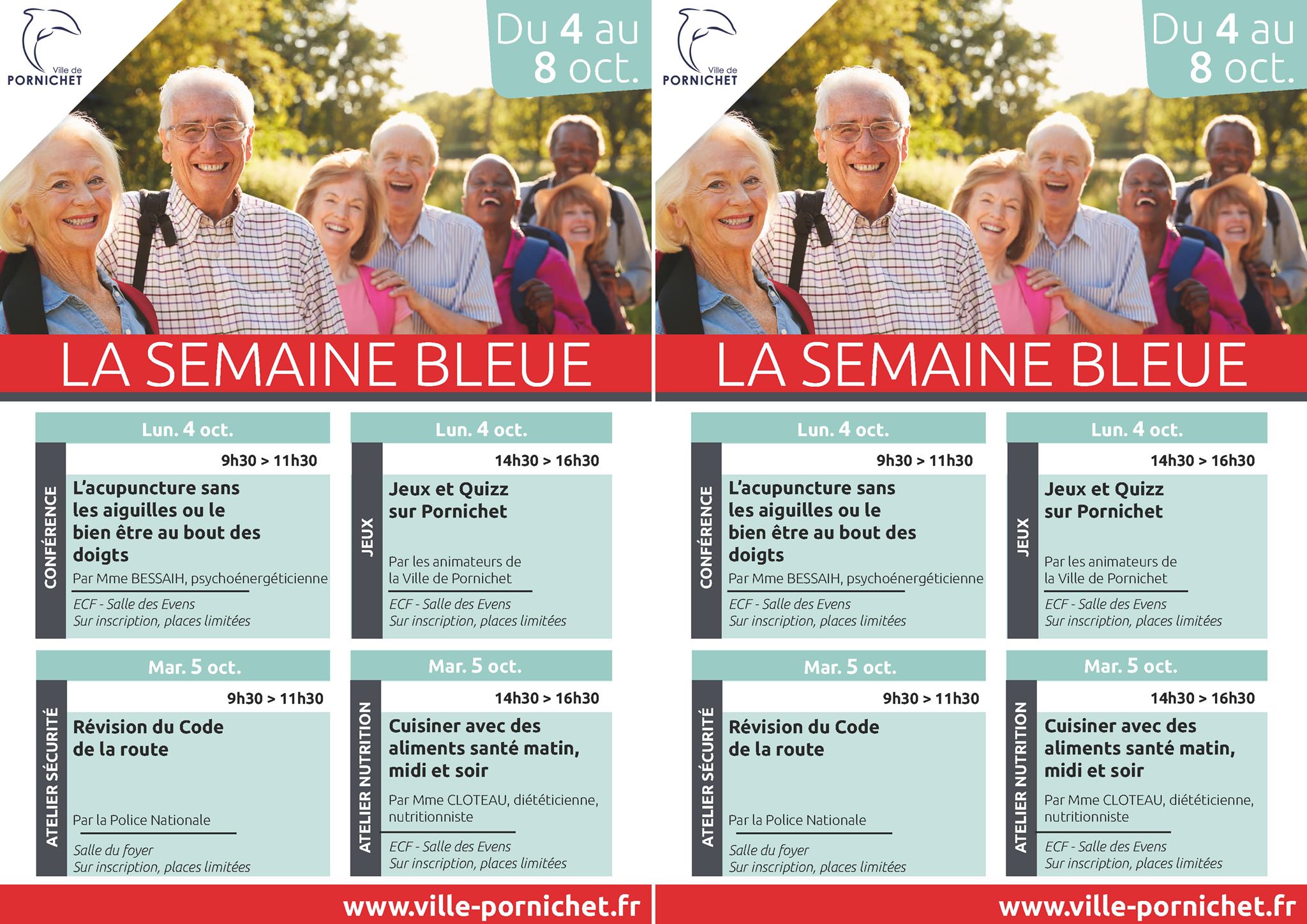 programme semaine bleue