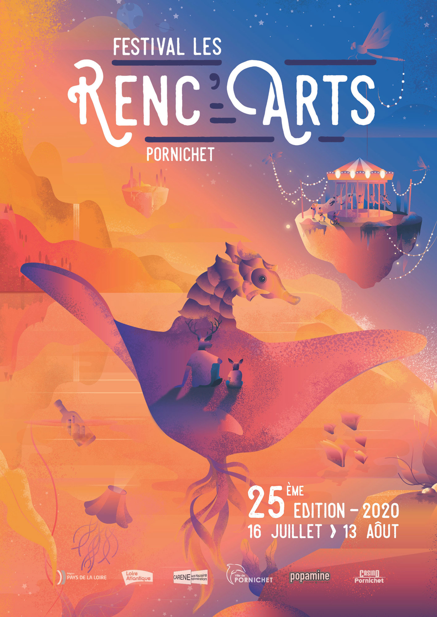 Affiche des Renc'Arts 2020