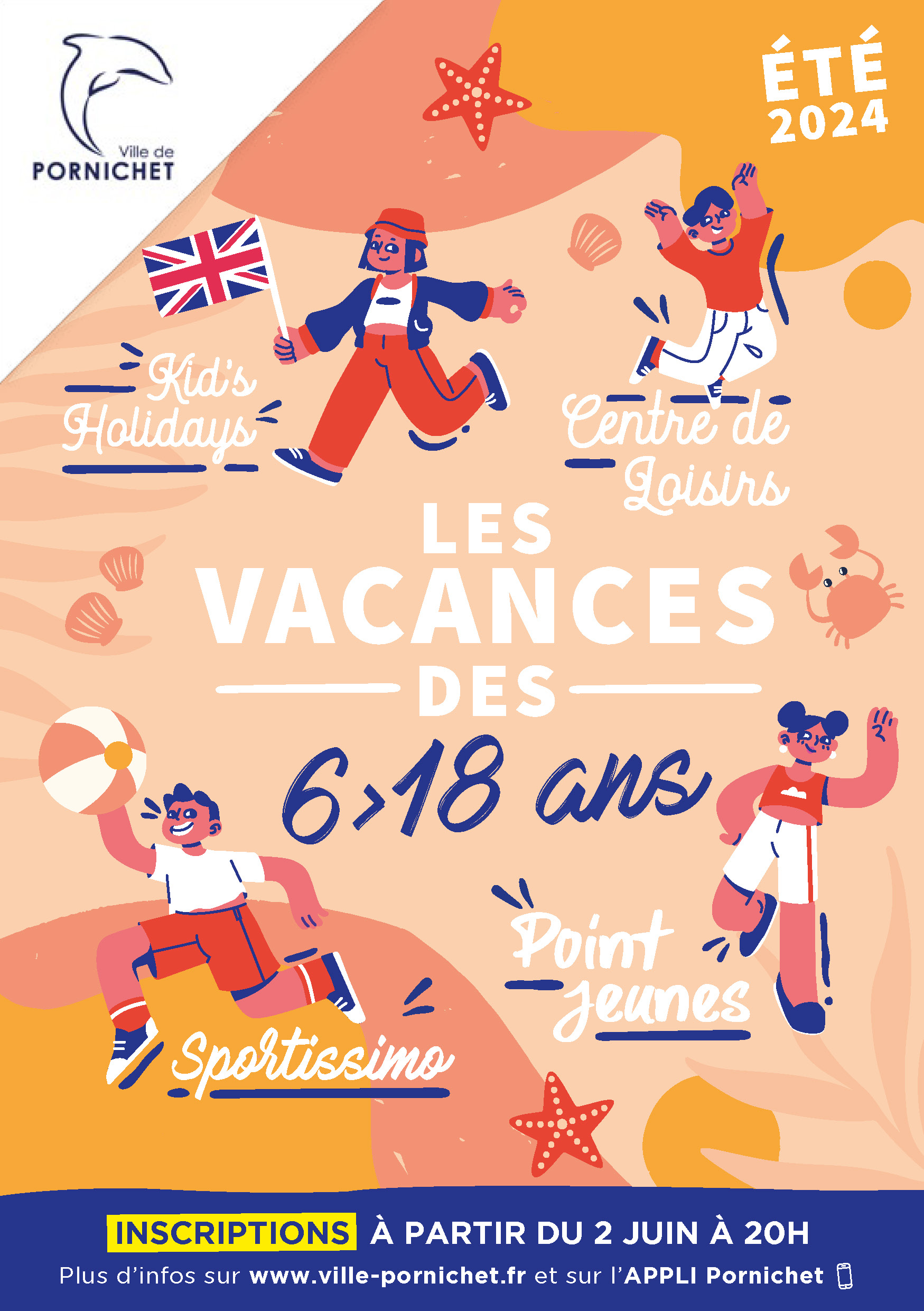 programme des vacances 2024