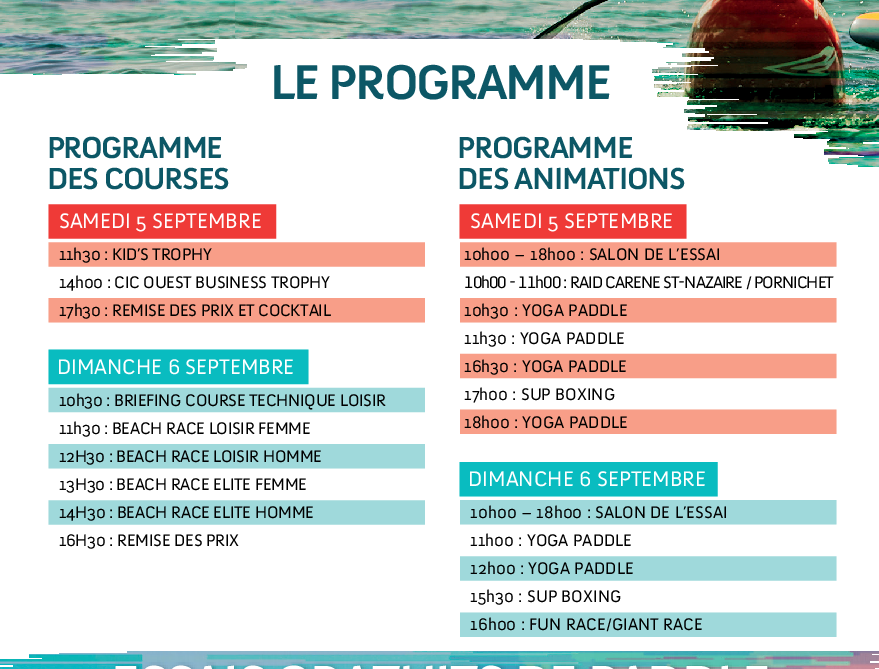 le programme