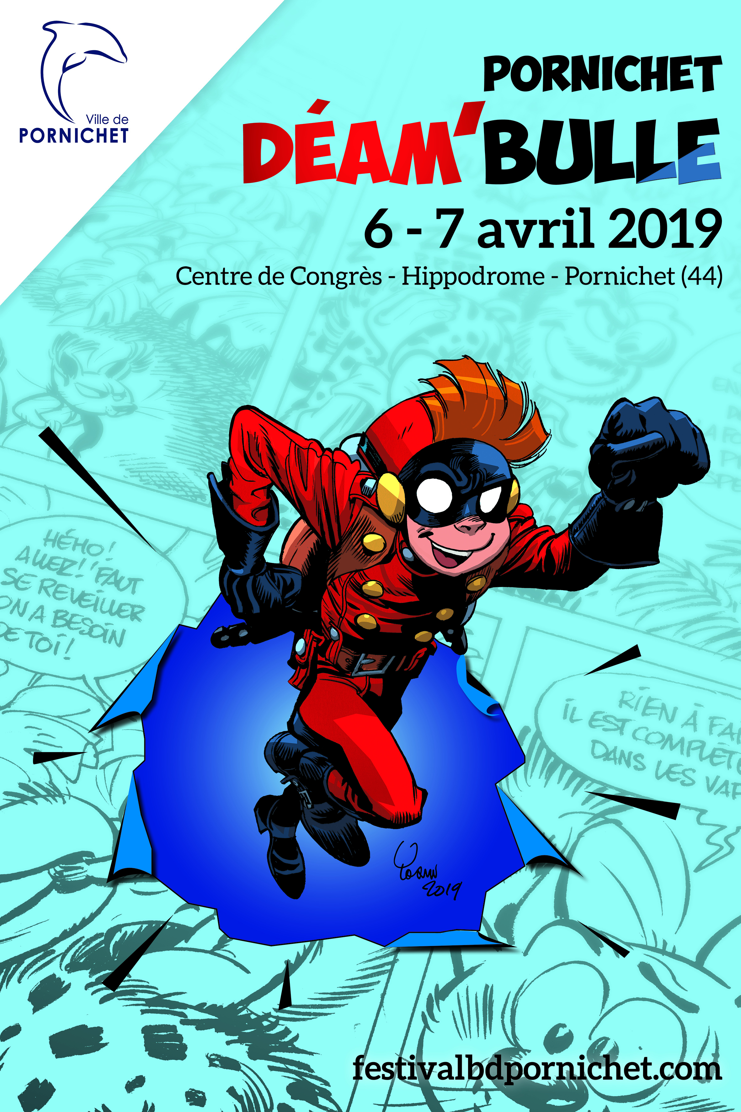 SUPERGROOM ET UNE 40ÃNE DâAUTEURS A LâAFFICHE DU FESTIVAL PORNICHET DEAMâBULLE