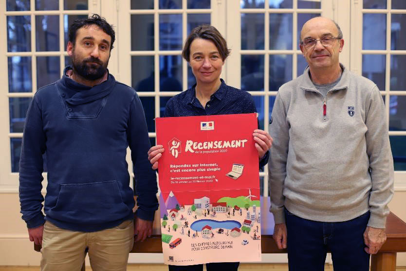 Equipe des recenseurs à Pornichet
