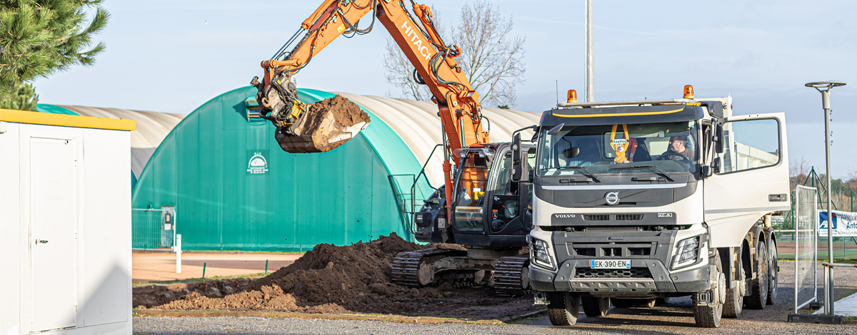 Rénovation des infrastructures du Ninon Tennis Club : les travaux lancés