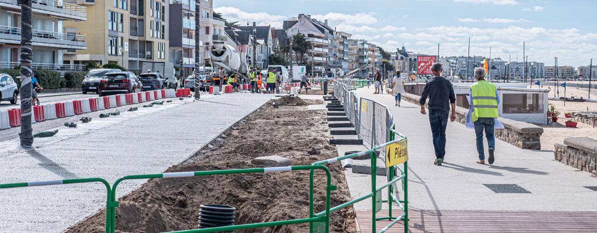 Front de mer : le chantier s’octroie une pause estivale
