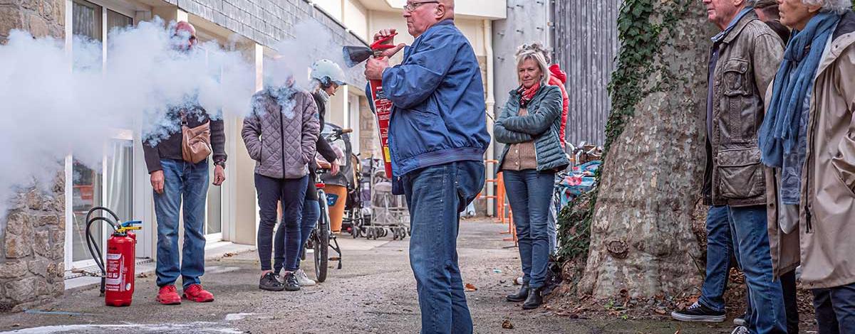 test des extincteurs