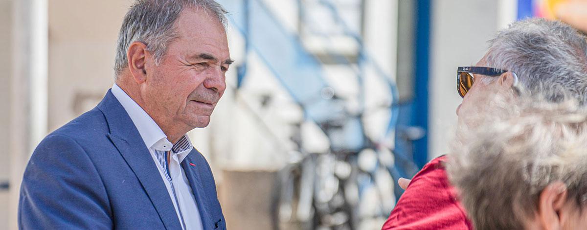 Les élus à la rencontre des habitants du secteur du Pouligou, le samedi 26 novembre
