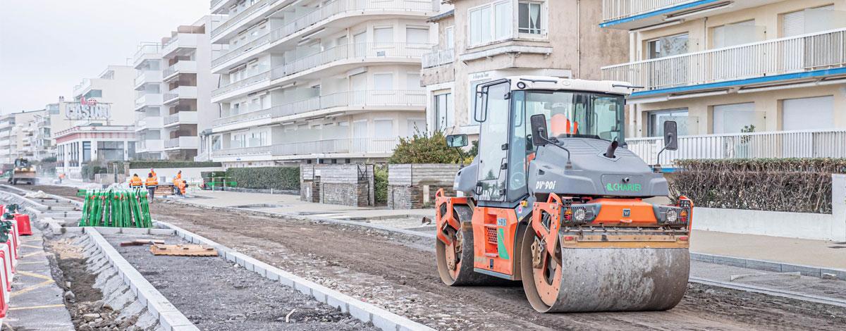 Front de mer : la circulation fermée pour la pose de l’enrobé