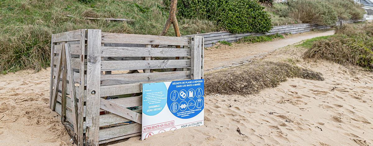 Bacs à marée : participons à la propreté de nos plages !