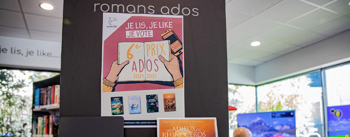 Et les 4 sélectionnés pour le Prix Ados sont…