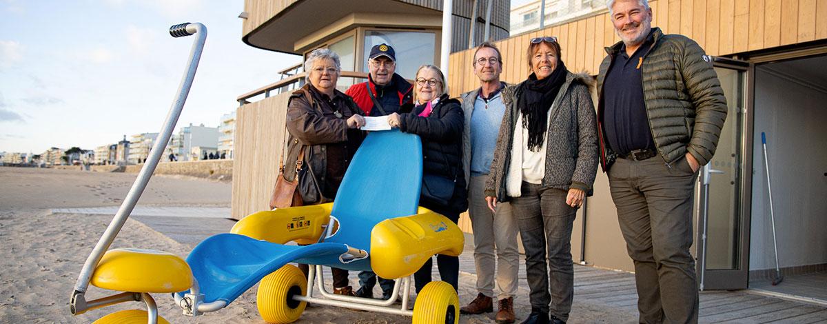 Inclusion : le Rotary fait un don au CCAS