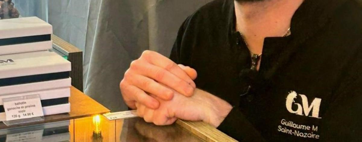 Visite d'un atelier de chocolat avec Guillaume Menand