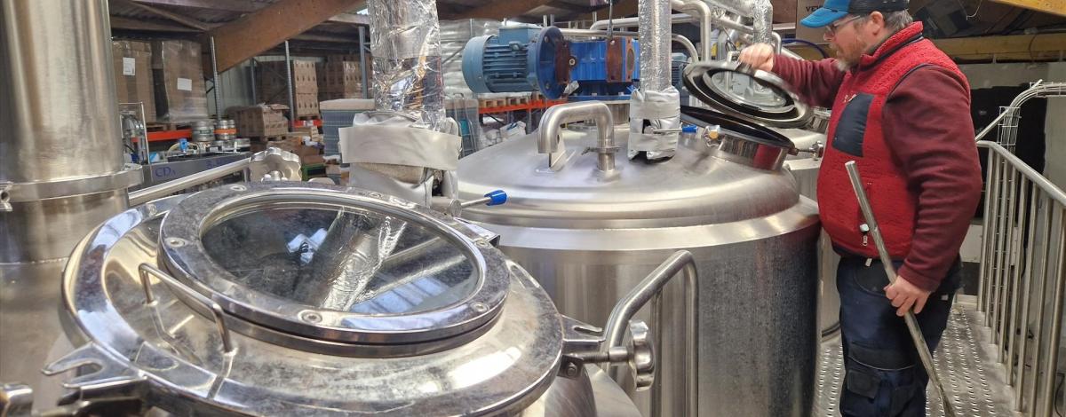 Dans les coulisses de la brasserie de la B.