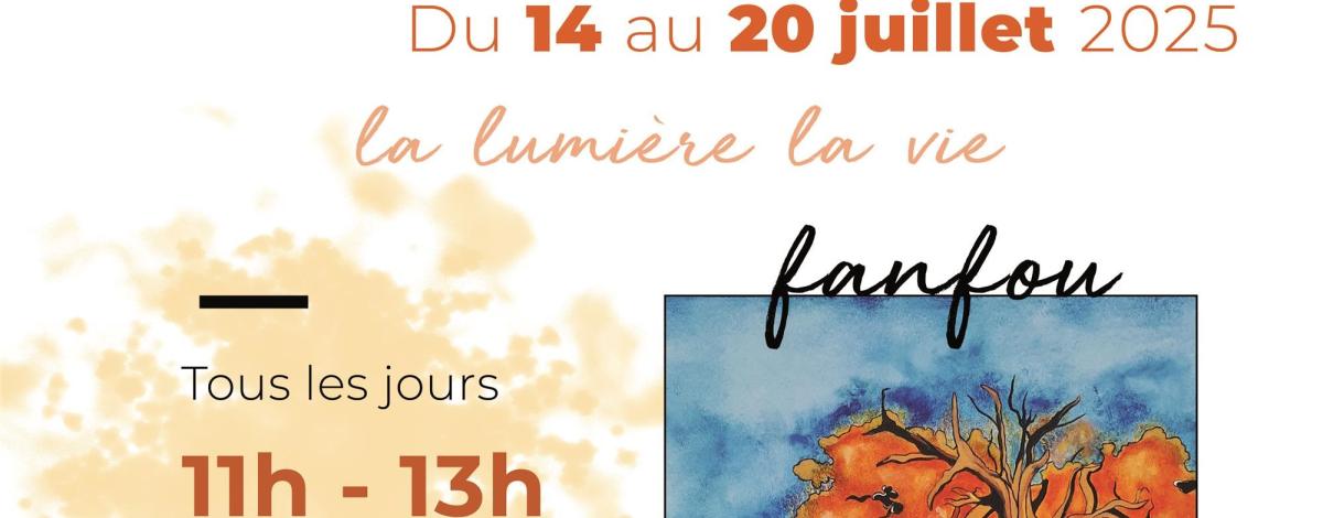 illustration Peinture : La lumière La vie