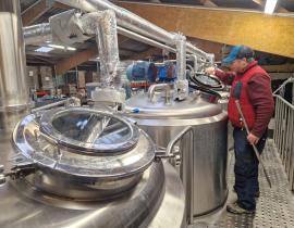 Dans les coulisses de la brasserie de la B.