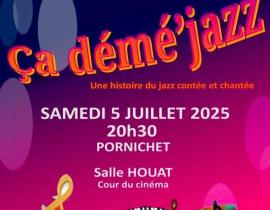 AFFICHE CONCERT CA DEMEJAZZ