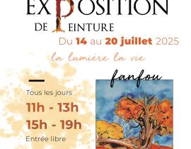 illustration Peinture : La lumière La vie