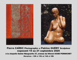 illustration Exposition de photographies et de sculptures