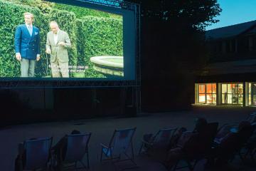 ciné de plein air