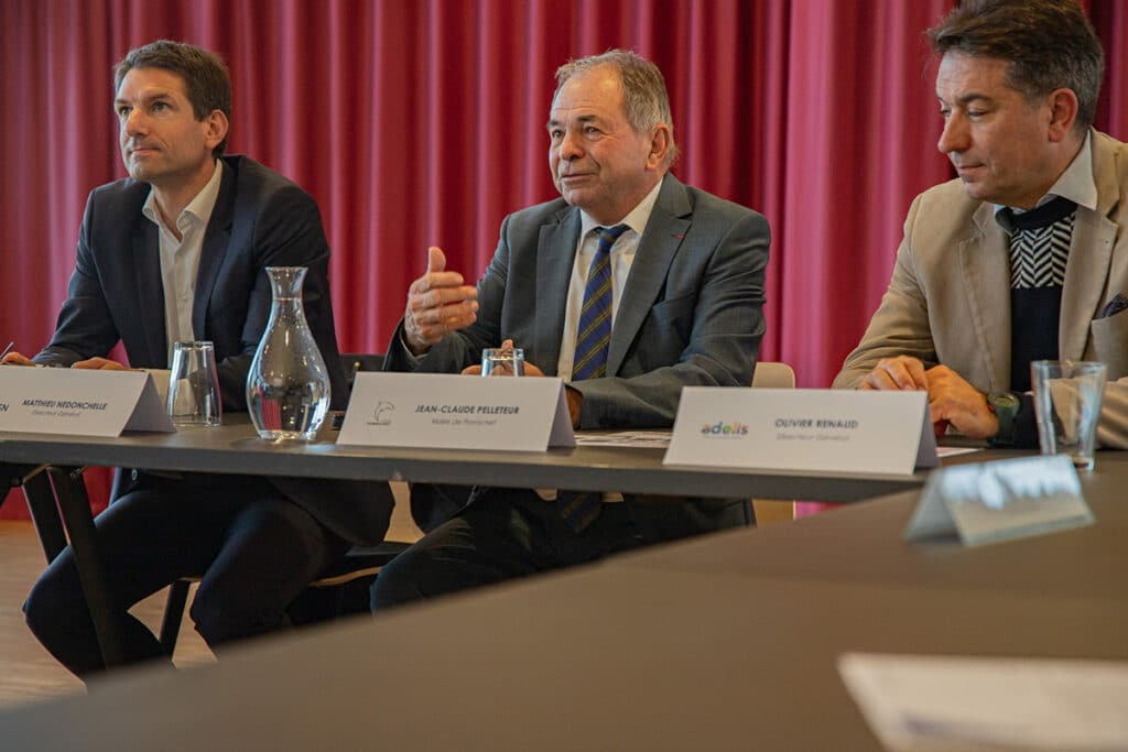 conférence de presse résidence intergénérationnelle