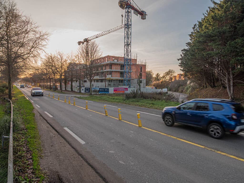 Nouveau giratoire en entrée de Ville