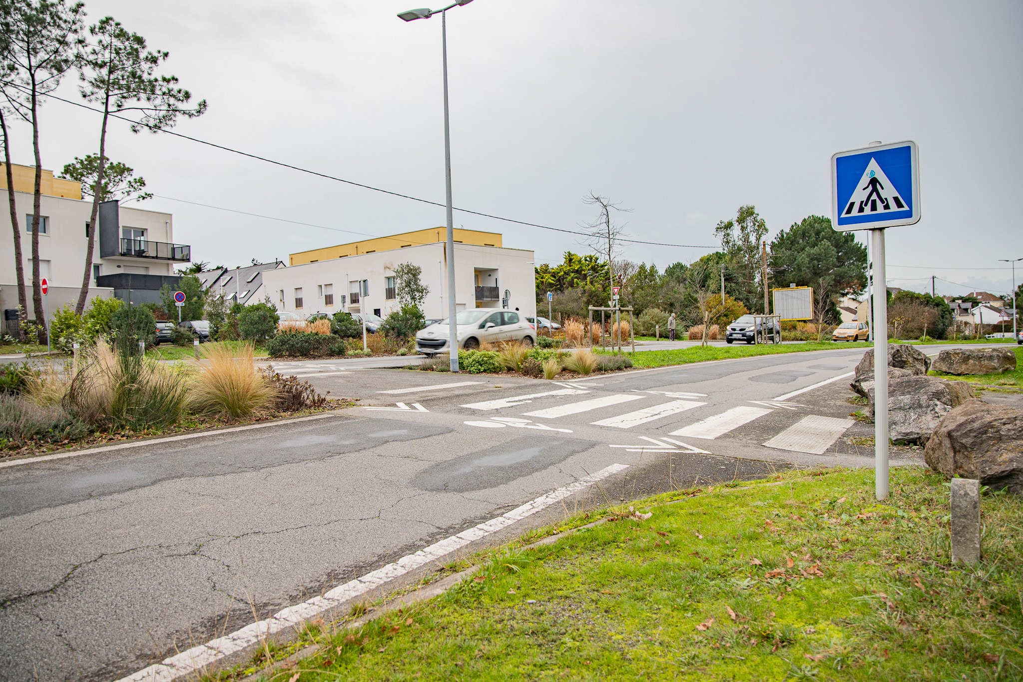 Création d’un plateau piétonnier boulevard de Saint-Nazaire