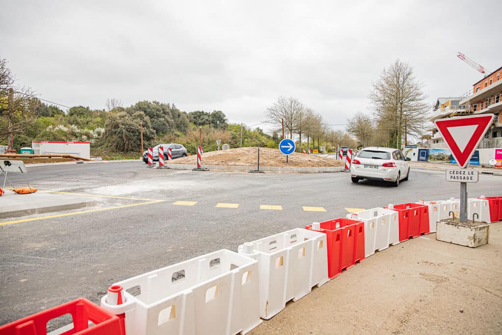 travaux entrée de ville