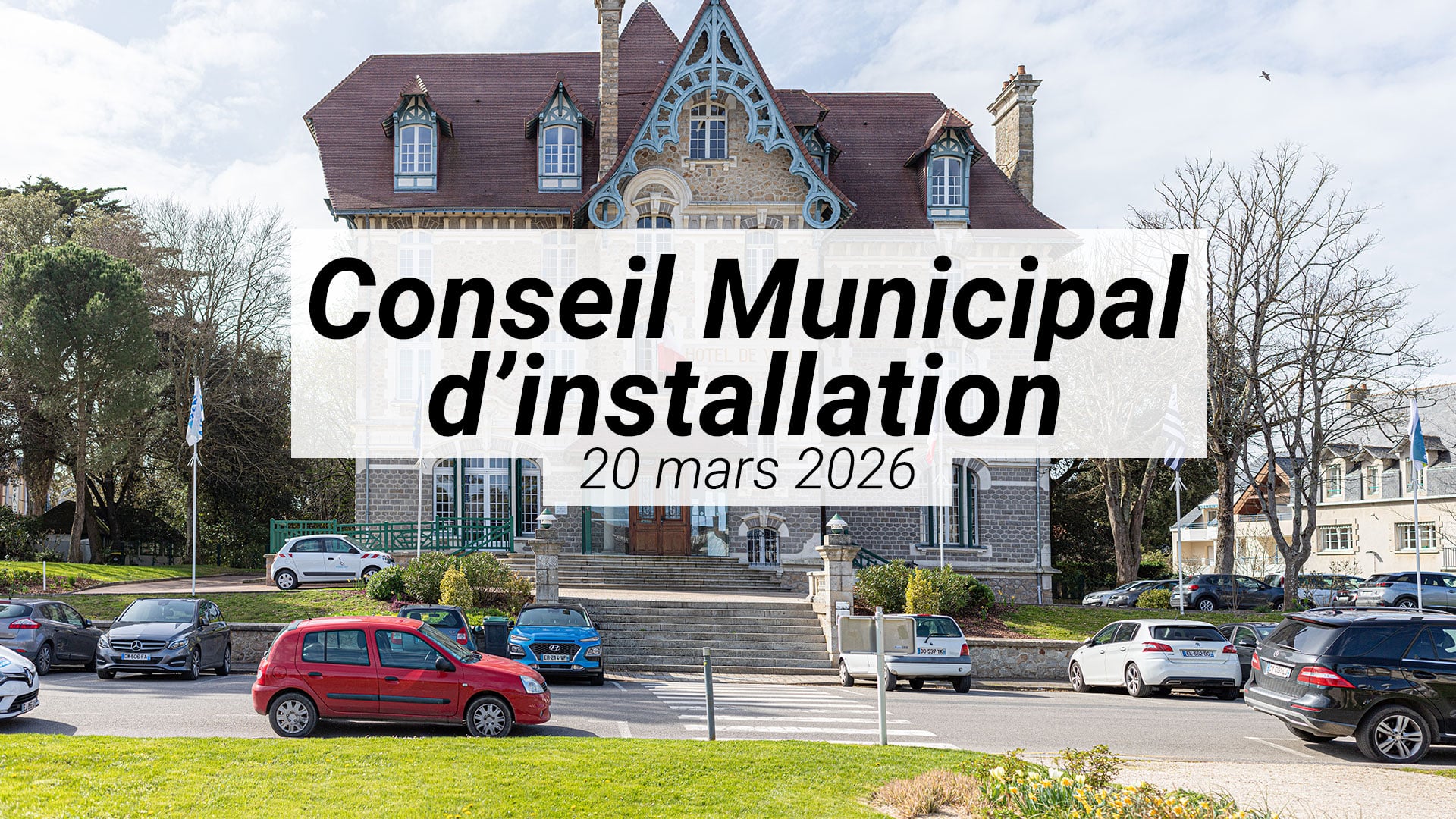 Conseil Municipal du 20 mars 2026